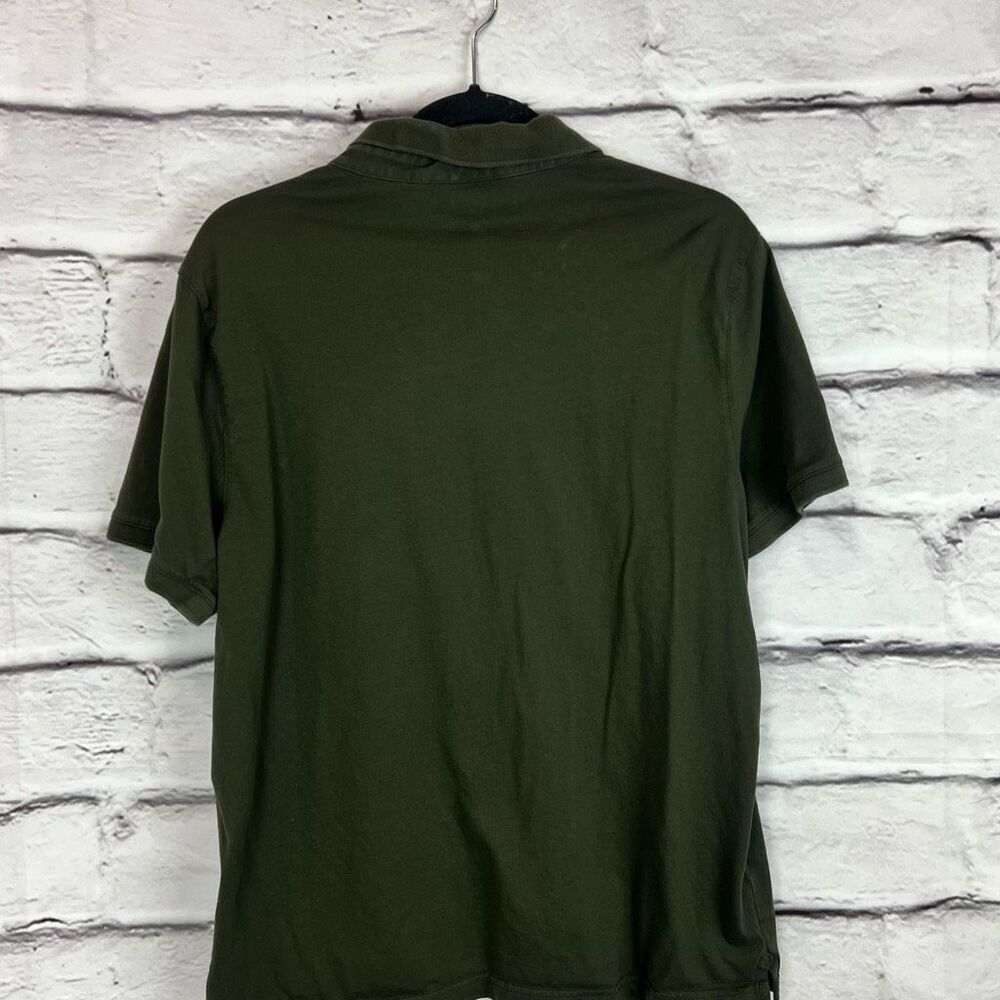 Michael Kors Men's Olive Green Polo Shirt Size M Short Sleeve Casual - Picture 7 of 7